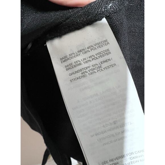 Madewell Mini Womens Dress S Moroccan Embroidered Square Neck Boho Ethnic chic - Picture 7 of 8